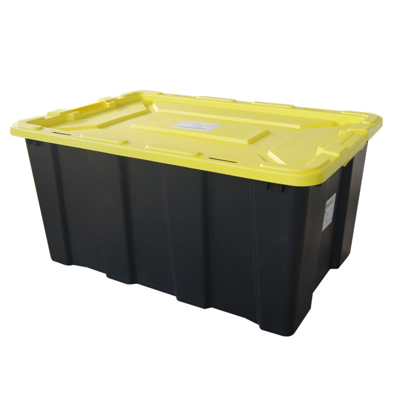 27 Gallon Heavy Duty Stackable Tough Storage Tote Bin Garage Storage Container