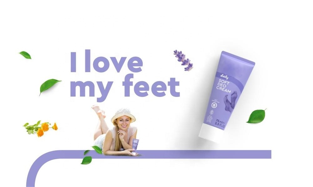 Softening And Deodorizing Foot Cream With Tea Tree Extract And Shea Butter Dermatologically Tested | Wholesale | Made in EU