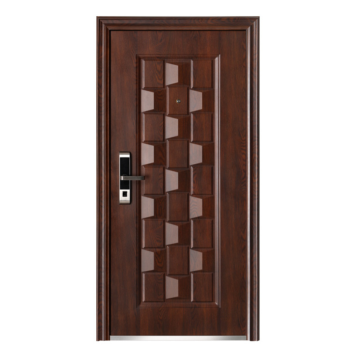 Latest Residential Main Entrance Custom Design Security Steel Door Main Bedroom Door Design Home