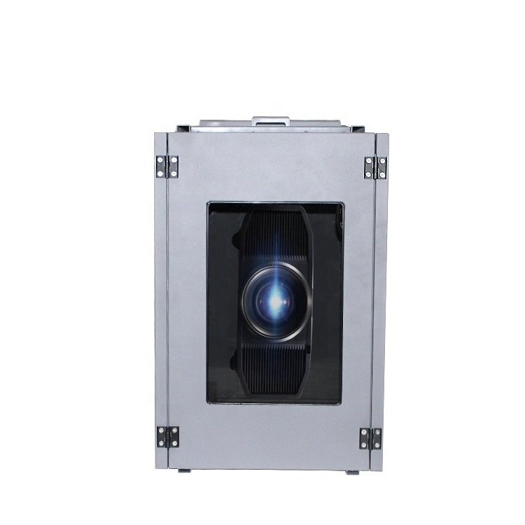 6000lumens air cooling projector Fresh air system IP65 waterproof and dustproof projector enclosure outdoor