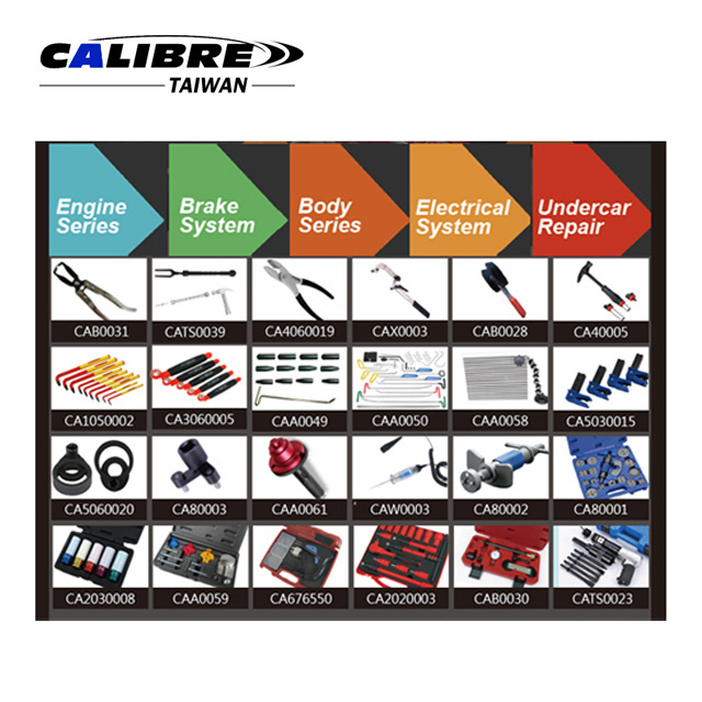 CALIBRE Auto Repair Tools 13pc Universal Locking Wheel Nut Removal Remover Kit