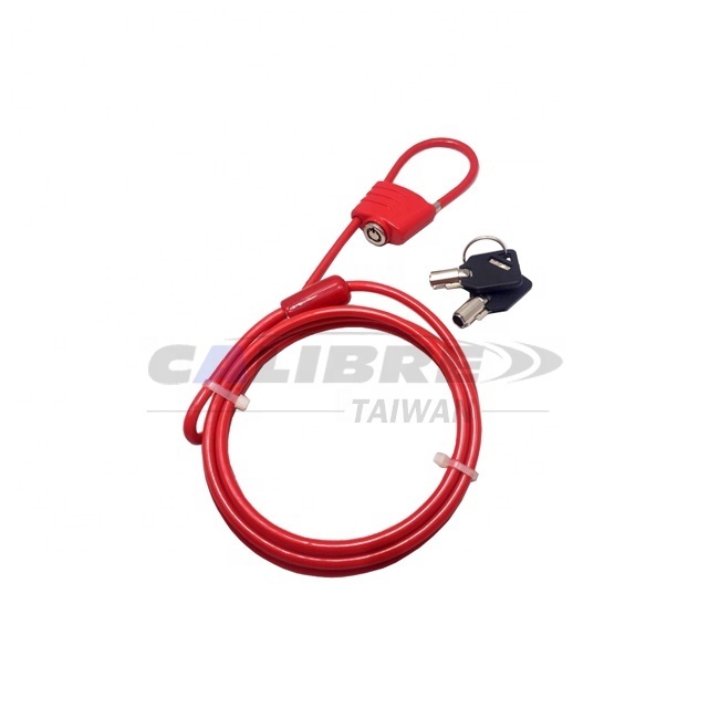 TAIWAN CALIBRE Versatile Anti-theft Noose Security key Cable Lock