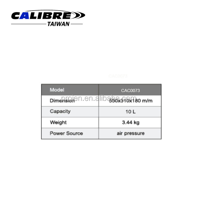 CALIBRE Engine Oil Refill Tool 10L Pressure Fluid Dispenser