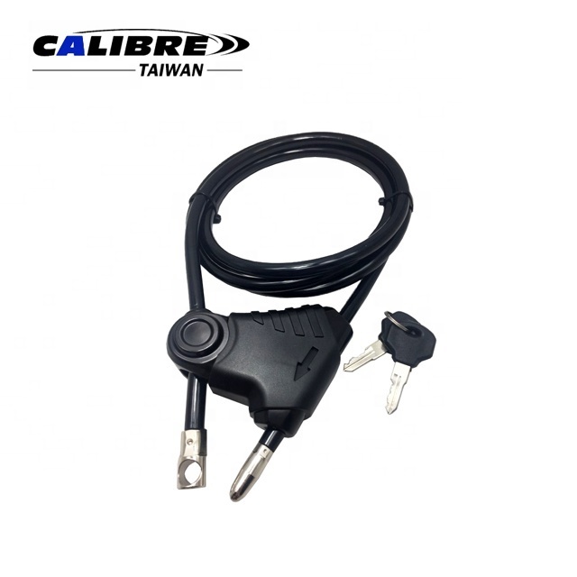 TAIWAN CALIBRE Dia. 10 x L 2000mm Master Lock Adjustable Locking Cable with Key