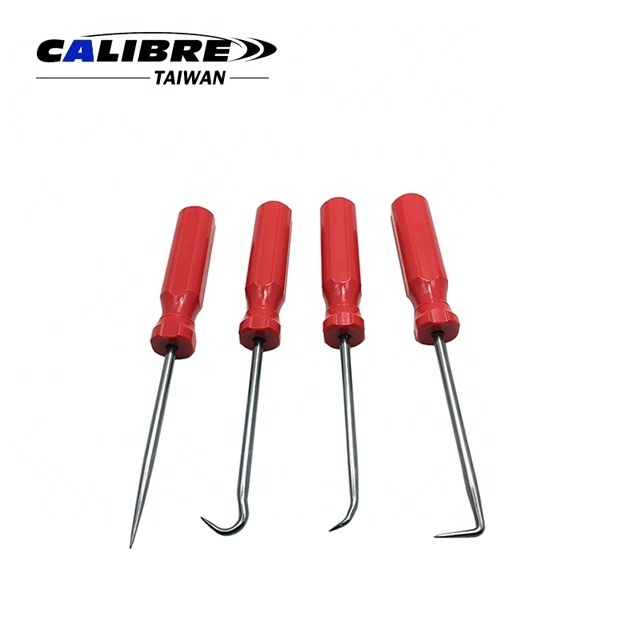 CALIBRE 4pc Mini Precision Hook And Pick Set Oil Seal Screwdrivers O-Ring Seal Gasket Puller Remover