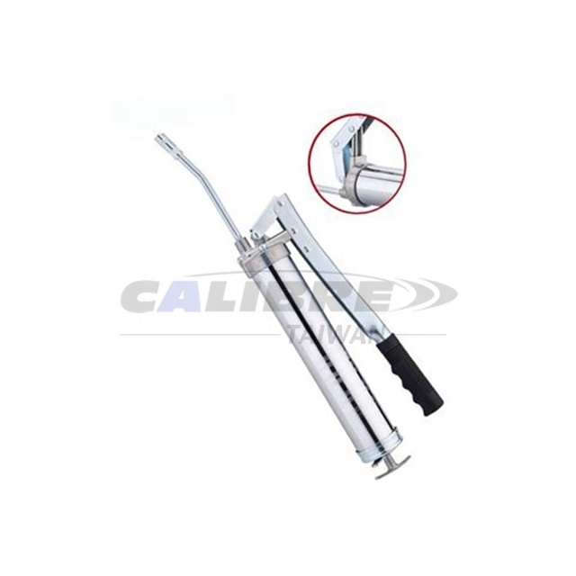 TAIWAN CALIBRE 3 oz. / 40 strokes Dual Piston Manual Side Lever Action Grease Gun