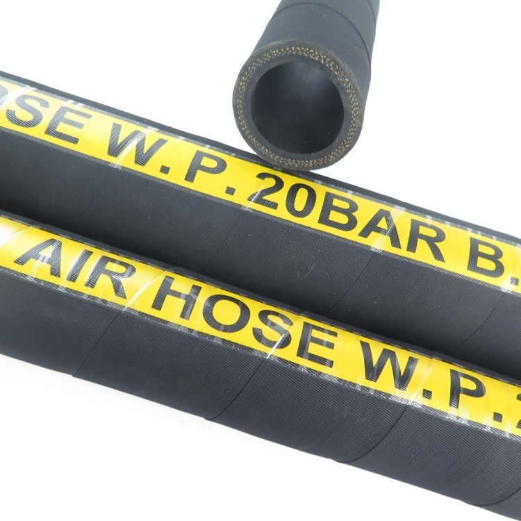 10Bar 1 Inch Best Price Flexible Bulk Rubber Compressor Manufacturers Air Water Hose