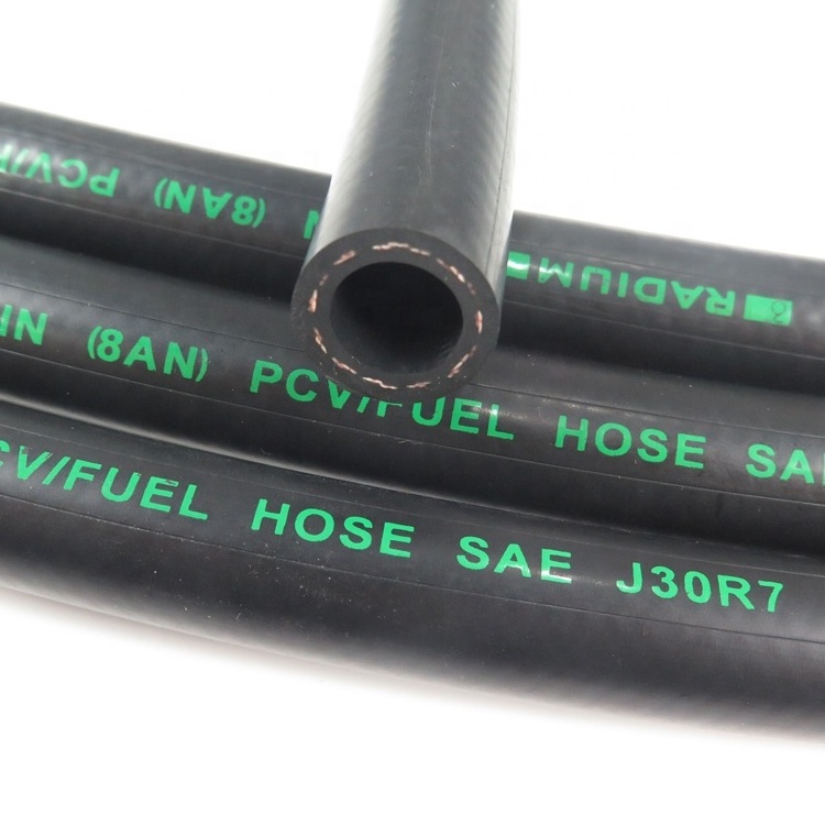 SAE J30 R7 E85 Ethanol Gasoline Flexible Fuel Filler Neck Pump Diesel Rubber Hoses For Transporting Oil