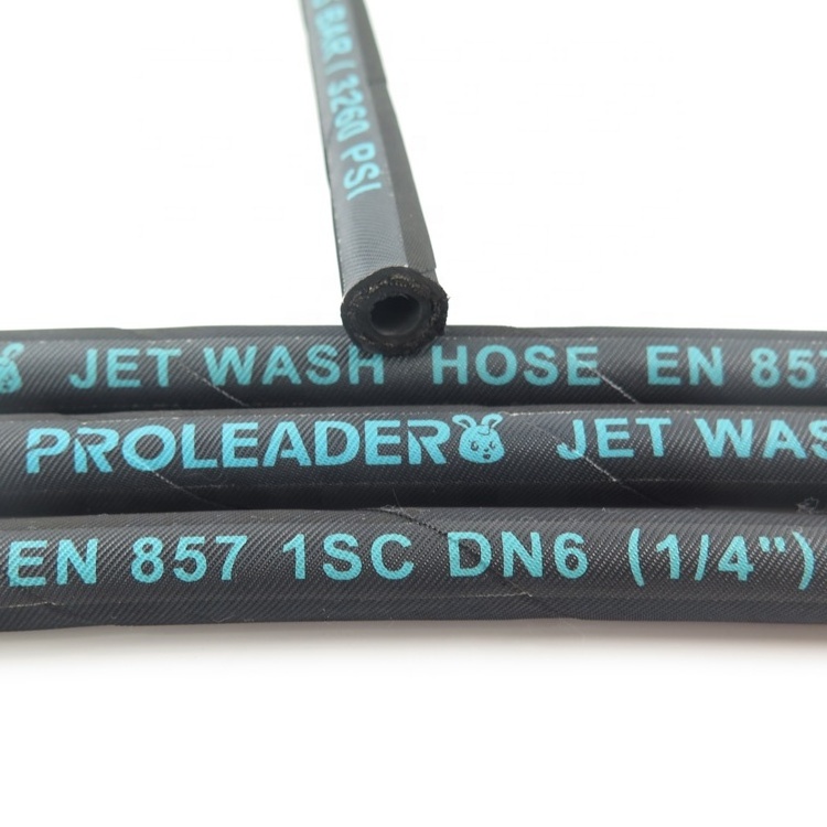 EN 857 1SC High Performance Hydraulic Cable  Flex Hydraulic Custom Hose