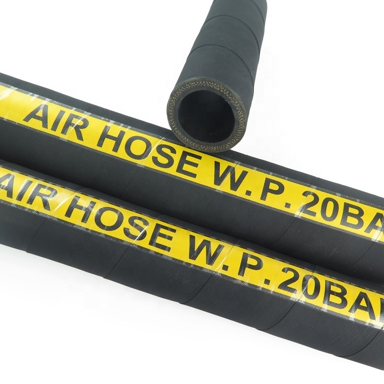 10Bar 1 Inch Best Price Flexible Bulk Rubber Compressor Manufacturers Air Water Hose