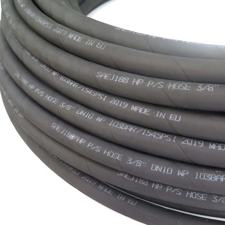 SAE J188 Chinese Manufacturer  3/8 Inch  High Pressure CSM Power Steering Hose