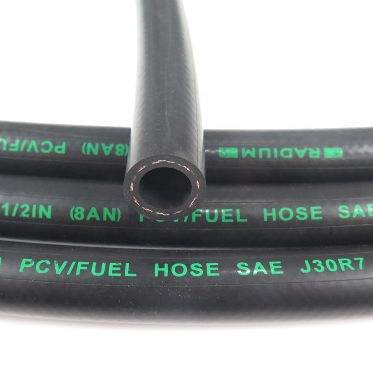 SAE J30 R7 E85 Ethanol Gasoline Flexible Fuel Filler Neck Pump Diesel Rubber Hoses For Transporting Oil