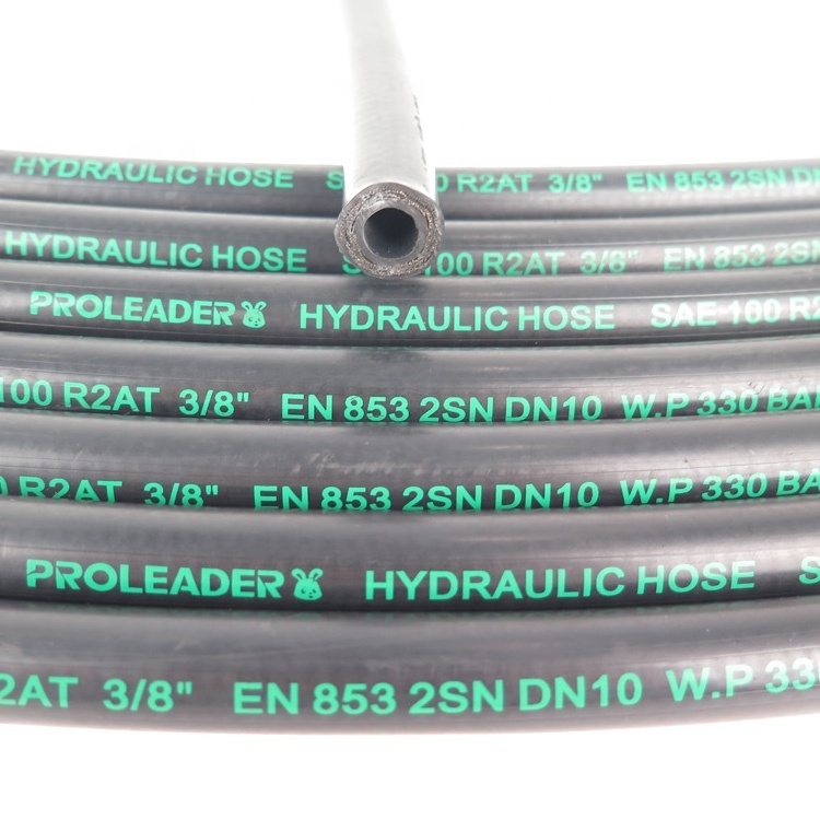 SAE 100 R2 / EN 853 2SN High Pressure Soft 2 Inch Steel Wire Braided Hydraulic Hose