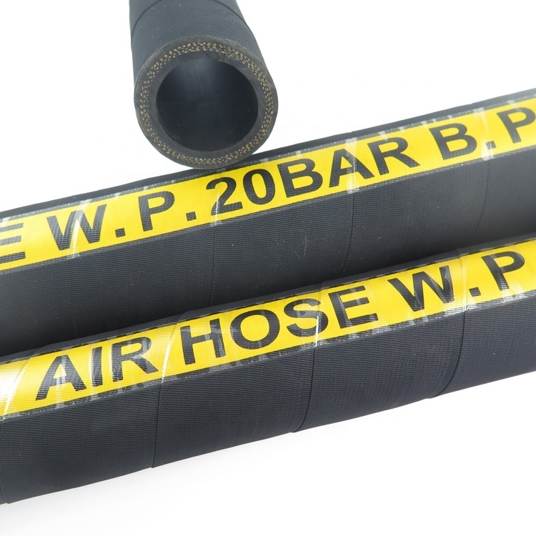 10Bar 1 Inch Best Price Flexible Bulk Rubber Compressor Manufacturers Air Water Hose