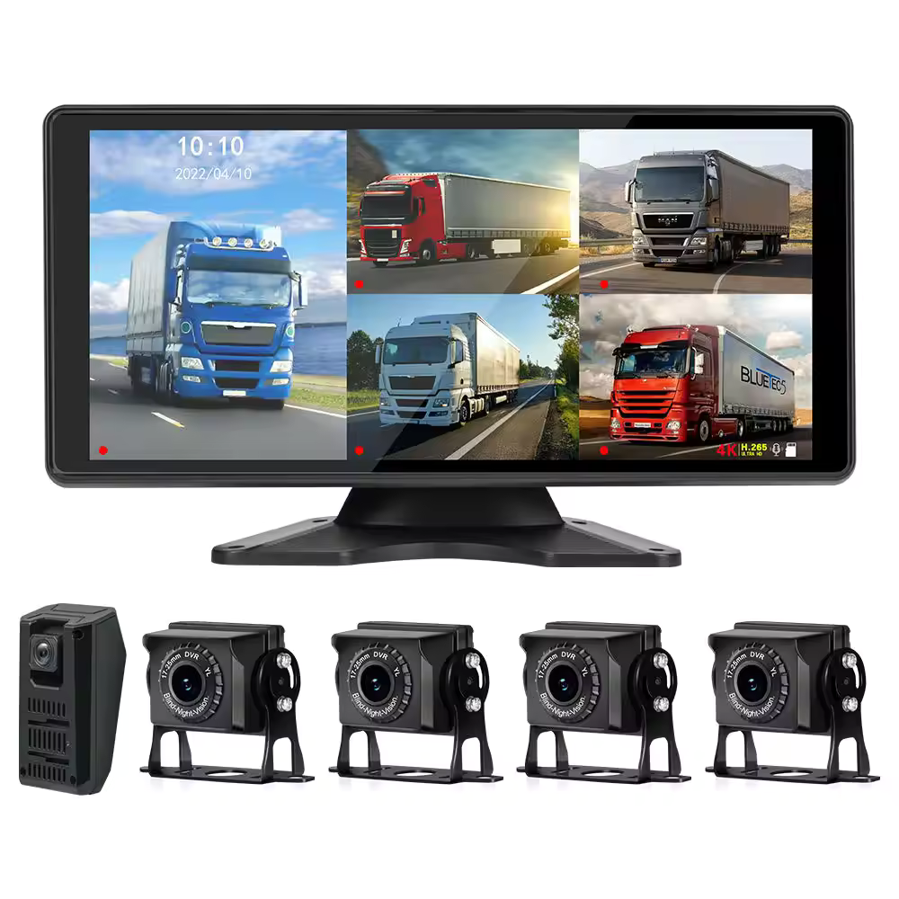 10'' Bus Monitoring Five-way BSD Rv Bus 5 Way Camera System Monitoring blind area Camera for BUS TRUCK