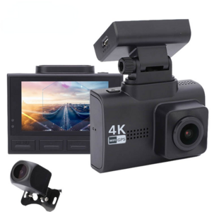 2.45 Inch Car Camera Built-in Gps dash cam dual wifi con app Car Dashboard Camera With Gravity Sensor 4k 4g lte dash cam