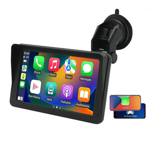 7" Wireless Carplay Android Auto Full Touch Screen Car Audio MP5 Player Car tv Video Monitor With BT Mirror Link FM radio