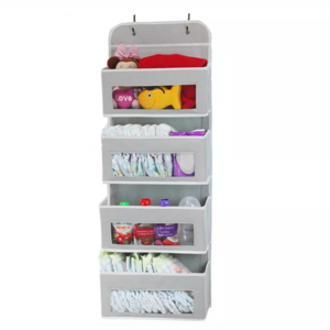 Non-woven Fabric Hanging Organizer Bag Door Wall Hanging Storage Bag in Living Room Toy Hanging Closet Organizer