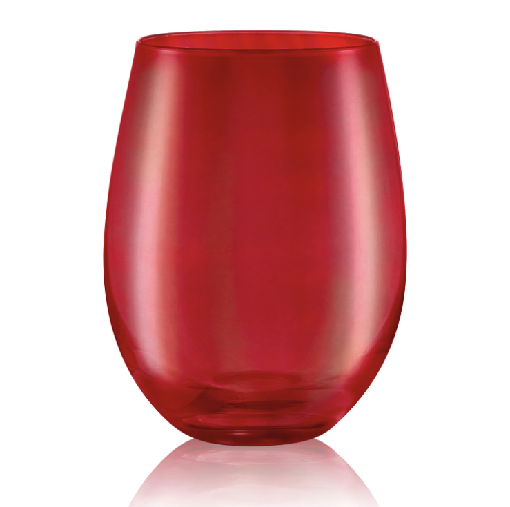 plastic wine glass