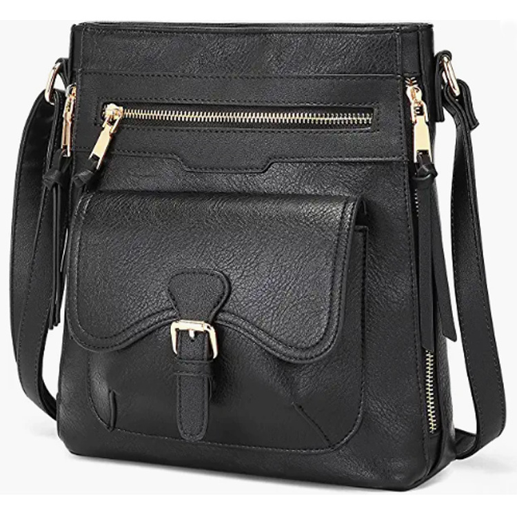 Crossbody Bag For Women Shoulder Handbag Messenger Bag Satchel Long Over Strap Tassel Zip Multiple Pockets Lightweight