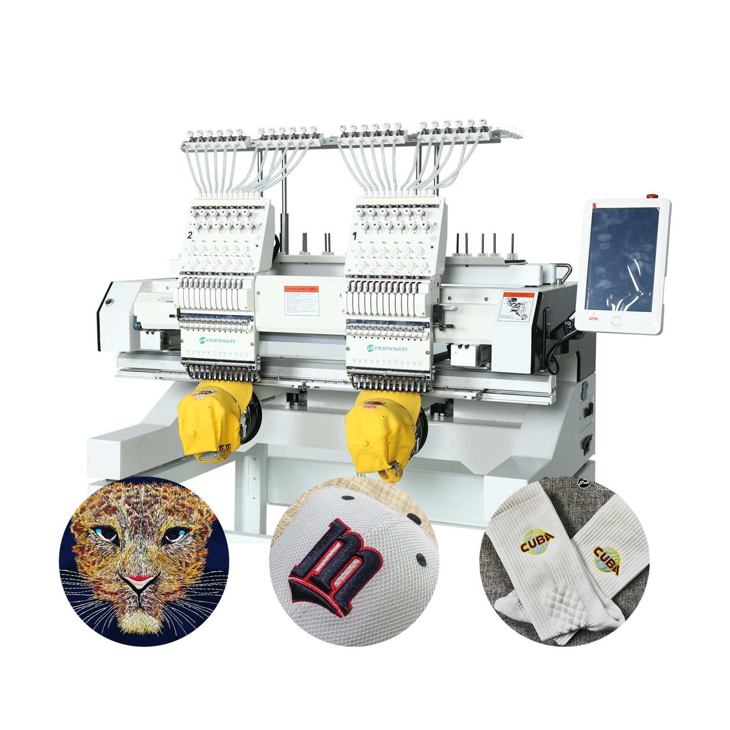 High Speed taji mas embroidery machine Flat Embroidery Machine Sequin Embroidery Machine