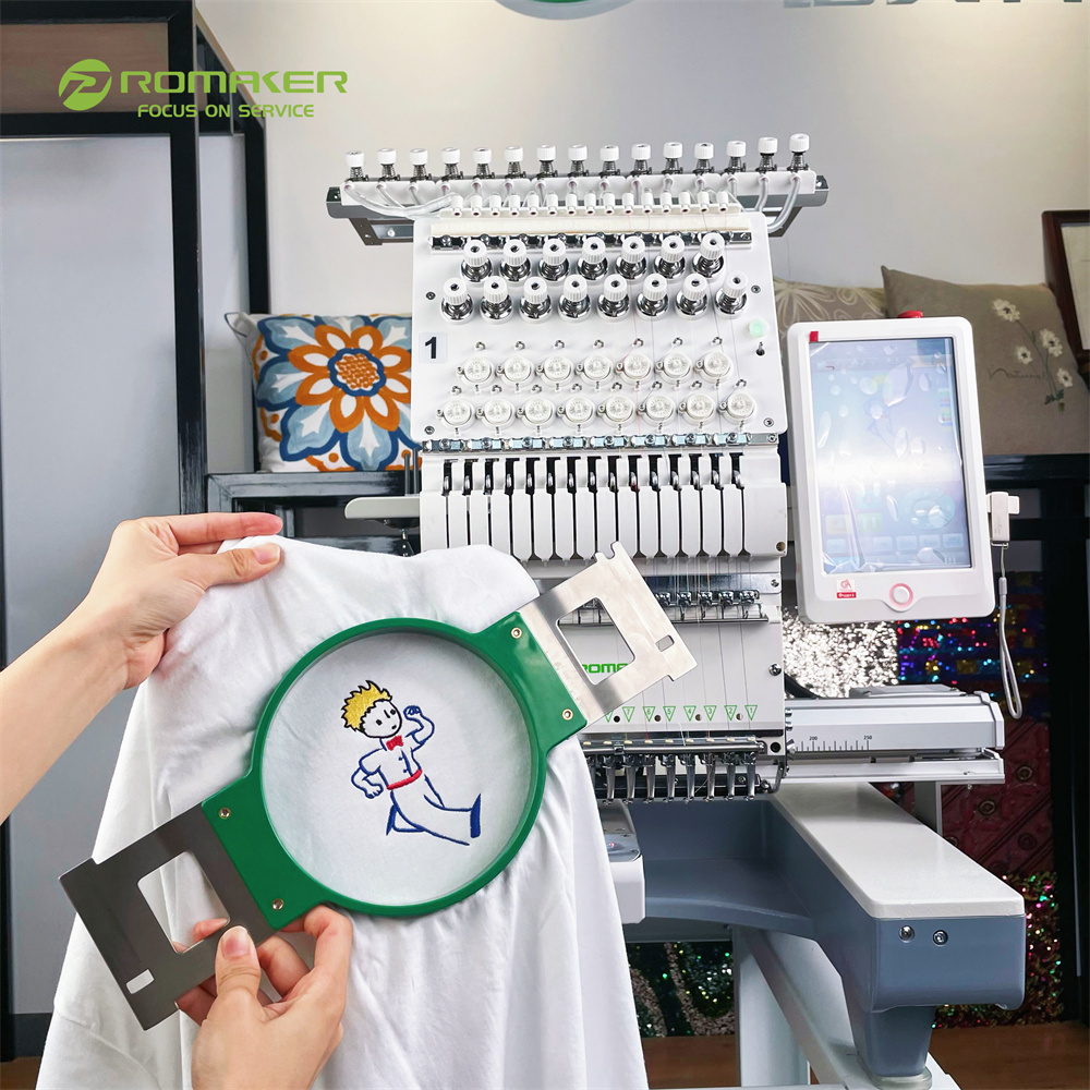 Promaker machine embroidery barudans ye shi japan single head embroidery machine with good price