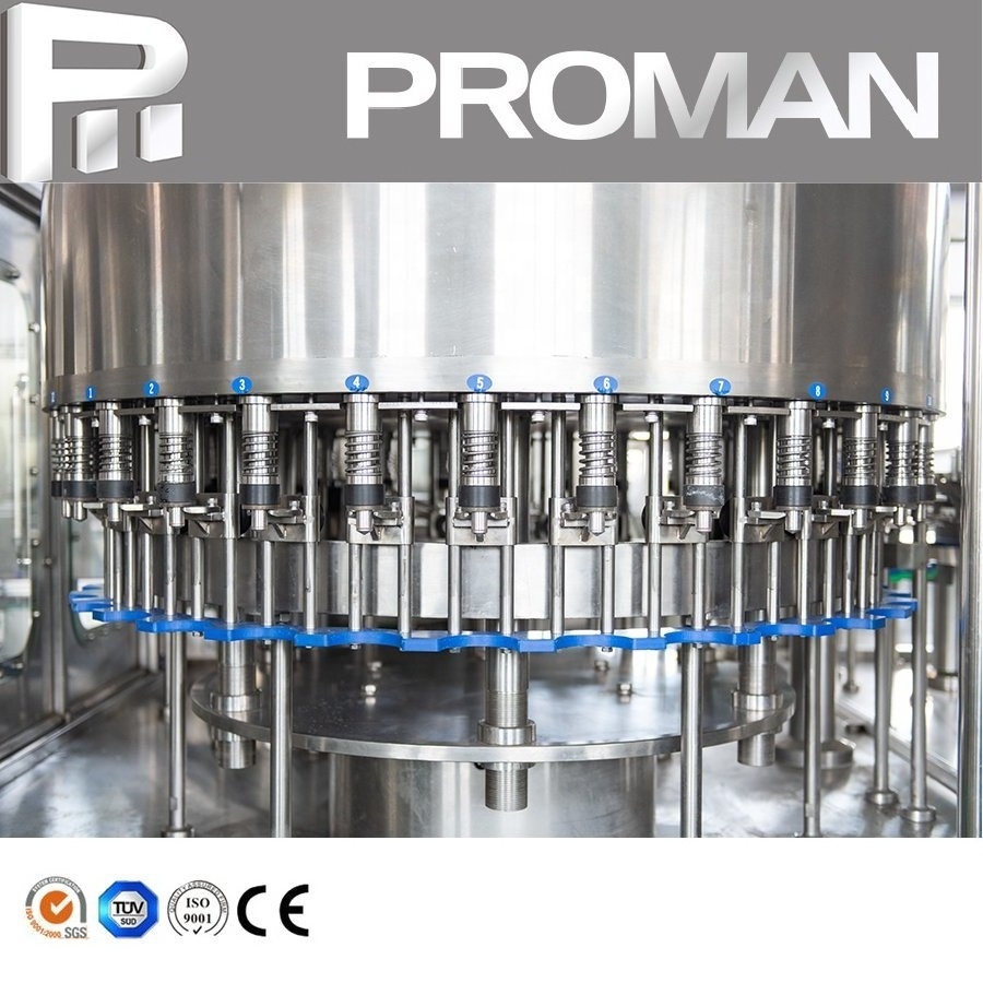 Professional Supplier 3000bph Complete Mineral Pure Water Juice Soda Beverage Bottling Machine