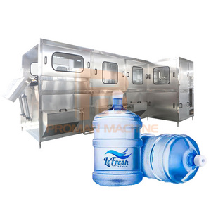 19 Litre 20 Liter 20L Bucket Bottled 5 Gallon Water Filling Line / 5gallon Pail Drum Jar 5 Gallon Water Filling Machine