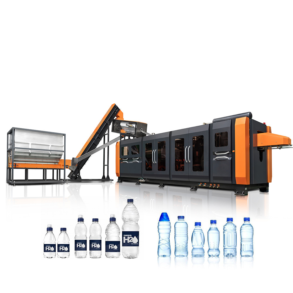 12000 Bottles Per Hour High Speed Servo Motor 250ml 500ml 1L 2L Bottle Blowing Machine Automatic