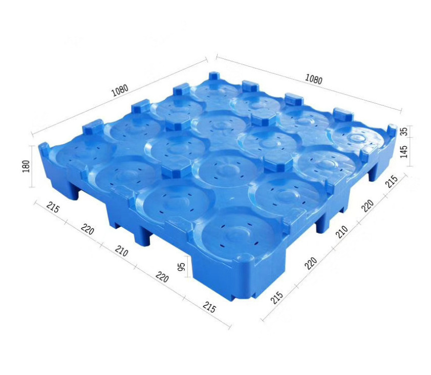 12 Or 16 Buckets 5 Gallon 20 Liter Water Bottle Heavy Duty Plastic Molding Pallet