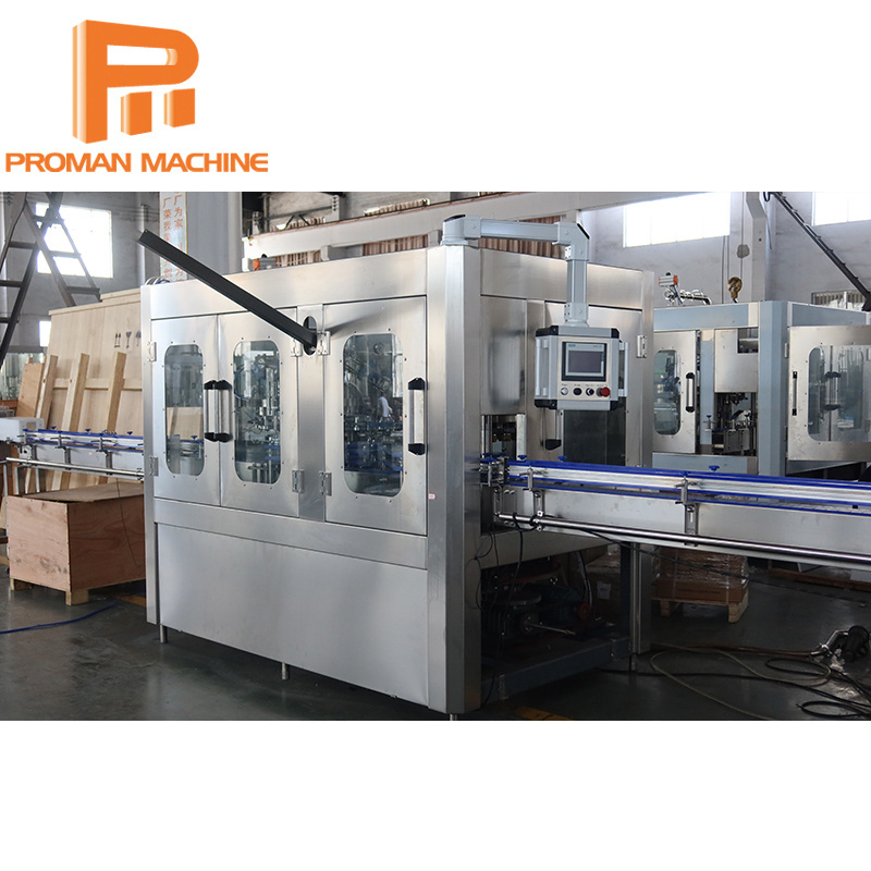 Factory Direct Automatic Beer Can Glass Soda Water Can Filler And Seamer Production Line