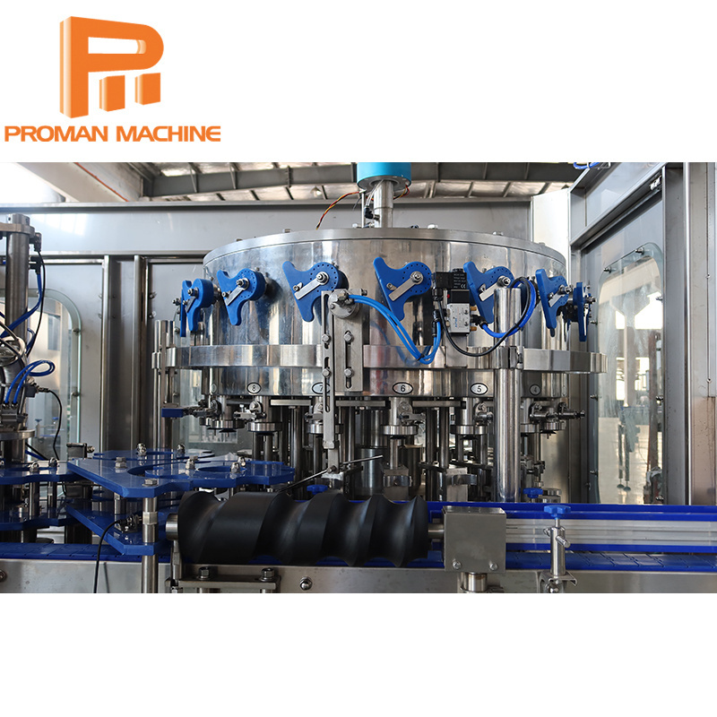 Factory Direct Automatic Beer Can Glass Soda Water Can Filler And Seamer Production Line