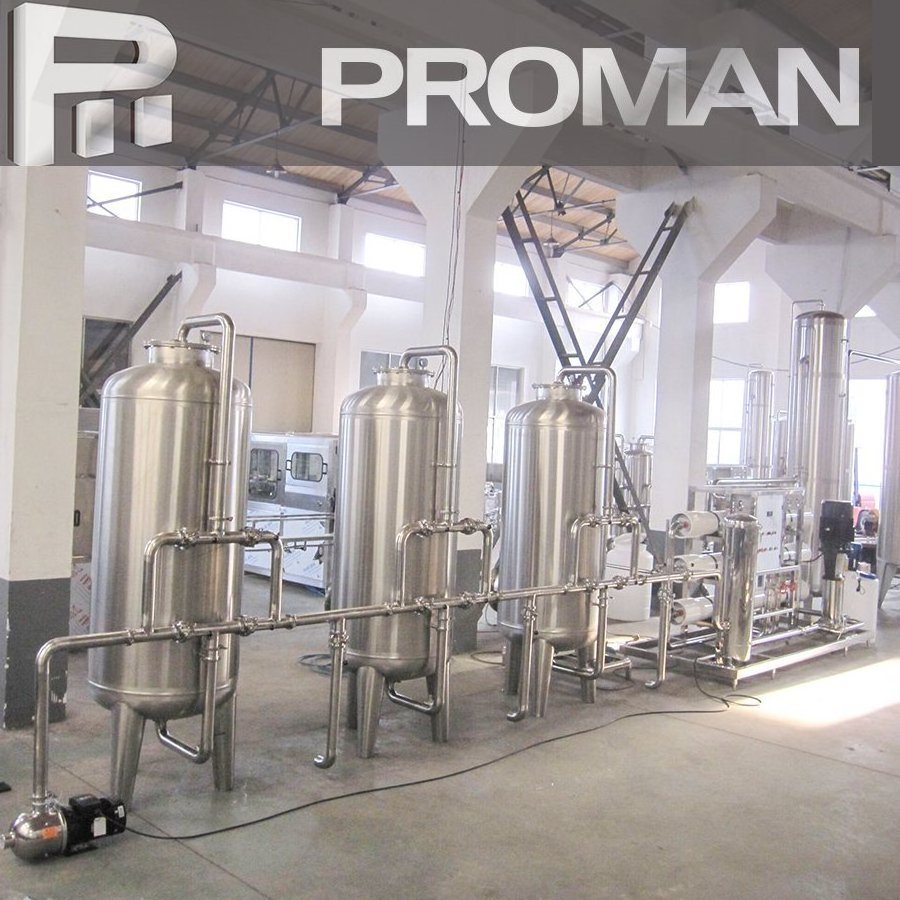 Industrial Ro Water Treatment Plant China Supply Top quality RO UV EDI unit 20TPH water pretreatment system