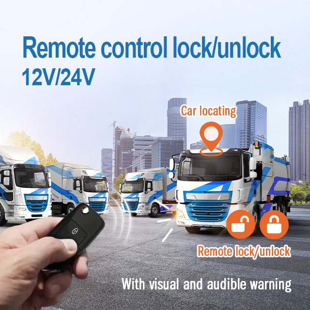 Promata Remote control one way car system keyless entry door lock unlock for 9~16VDC 18~30VDC