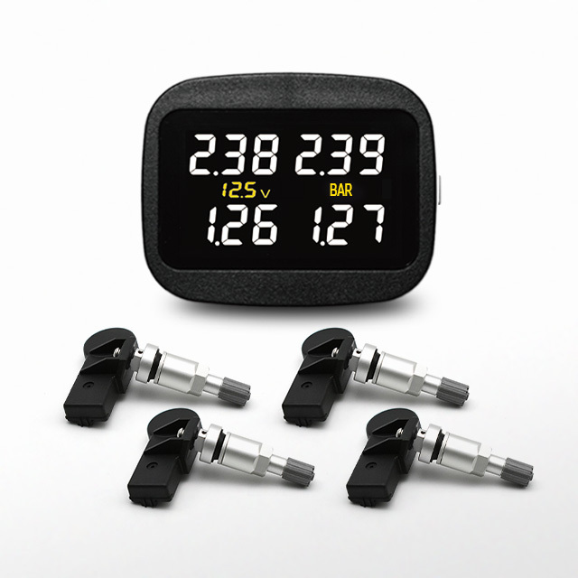 Small volume display tyre pressure sensor universal tpms new technology tpms internal sensor for ute