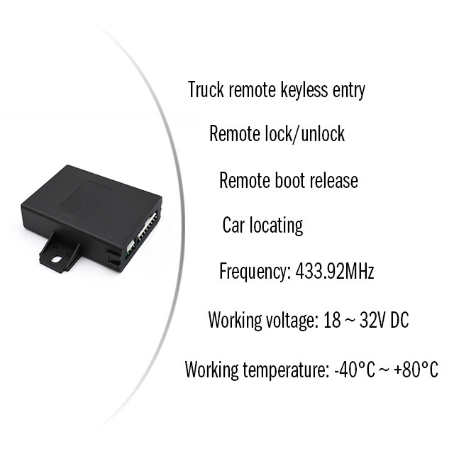 Promata Remote Control Car Keyless Entry Engine Start System Push Button Remote Starter Stop Auto for truck or Bus