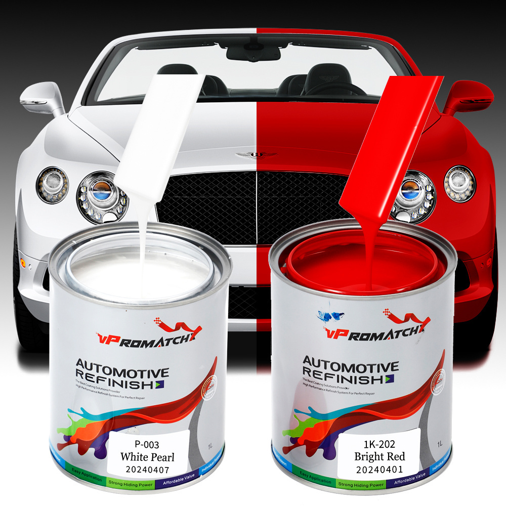 Automotive Refinish 2K Acrylic High Solid Clear Coat Transparent Car Paint Varnish for Basecoat with Long Weather Resistance