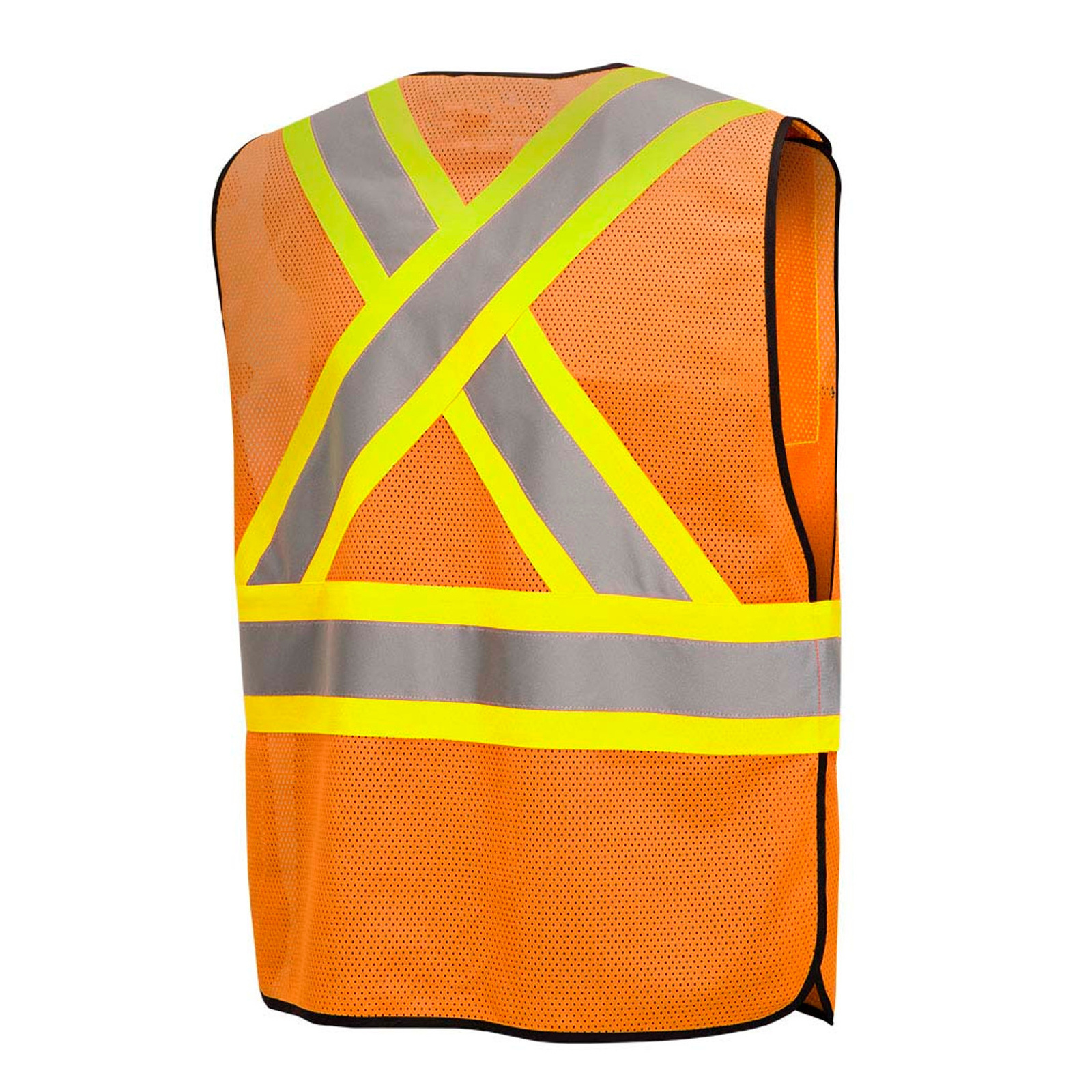 Hi Vis Road Safety Reflective Vest Outdoor Men Safety Vest Security Hi Vis Heavy Duty Safety Vest