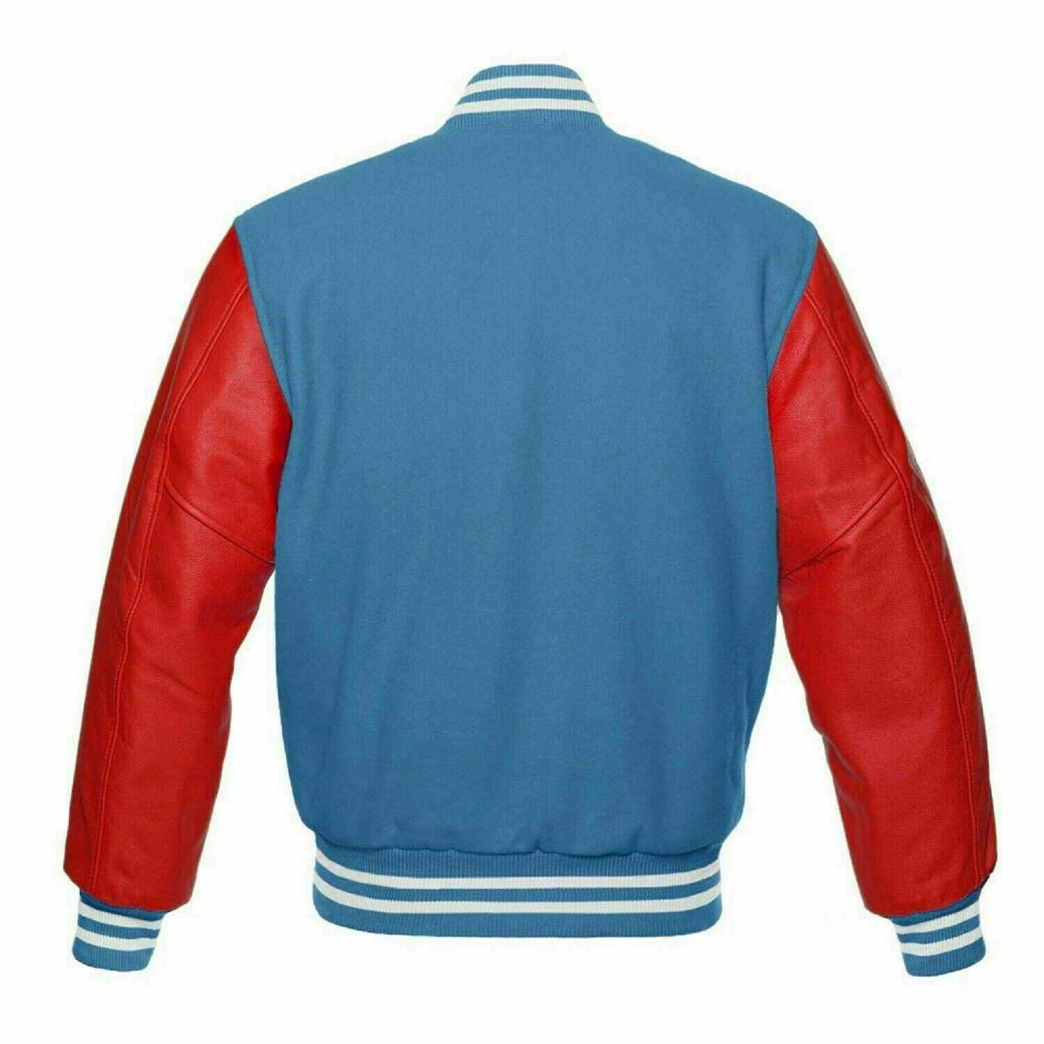 Oversize Custom Patch Embroidery Leather Sleeve Baseball Letterman Varsity Jacket For Men Plus Size varsity jacket clothing