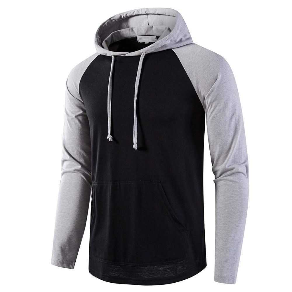 Men Customized Printed Hoodie 70% Cotton & 30% Polyester drawstring hood custom logo 3d printing