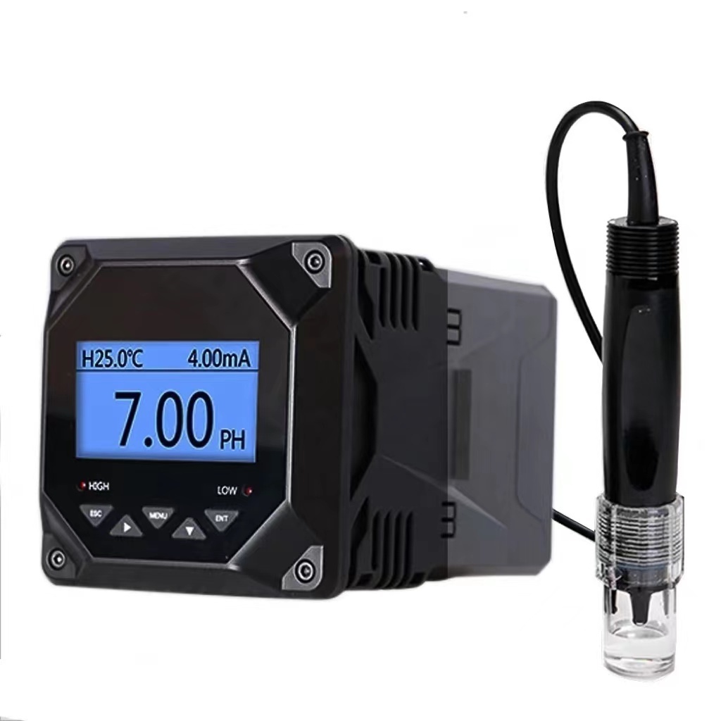 Digital Ph Meter Tester  Instrument Online Optical Dissolved Oxygen Meter Conductivity Controller