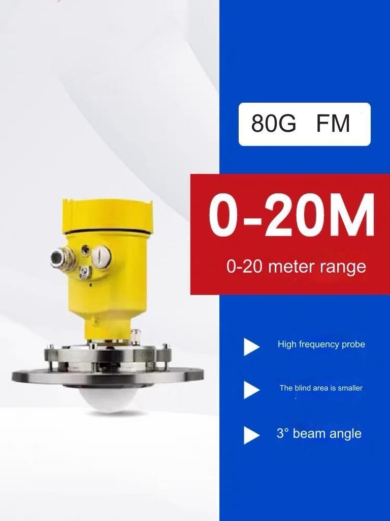 Radar Liquid Level Transmitter for Tank Level Measurement Factory Supplied with HART communication hot sale