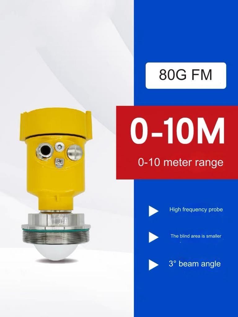 Radar Liquid Level Transmitter for Tank Level Measurement Factory Supplied with HART communication hot sale