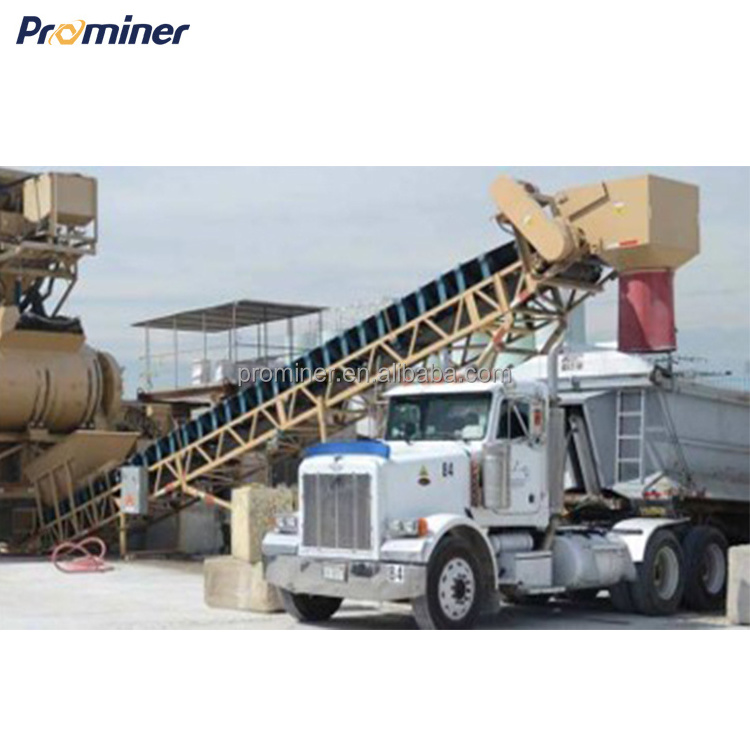 Highly efficient equipment with compact structure and light weigh mobile type radial stacker, loader and unloader system