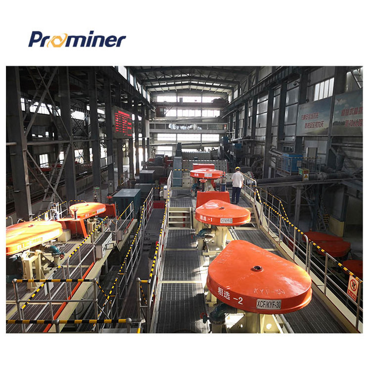 Flexible system for different minerals Heavy dusty design Reliable and continuous running  XCF/KYF series flotation