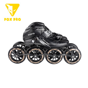 Professional Carbon Fiber speed skate 4x110mm roller skate wheel Speed Skate for Racing