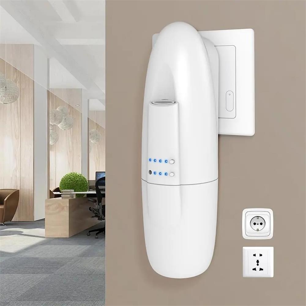 2023 New 100ML Bluetooth Smart Wireless Wall Hanging Portable Electric Wall Plug in Waterless Essential Oil Aroma Diffuser