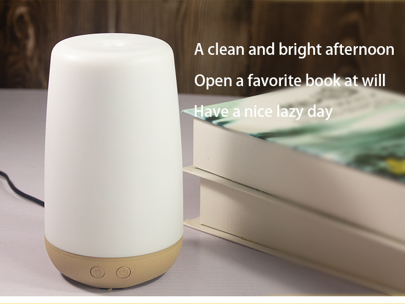 2021 Ultrasonic Essential Oil Air ABS Plastic Lamp Cover Cool Mist Humidifier Electric Aroma Diffuser