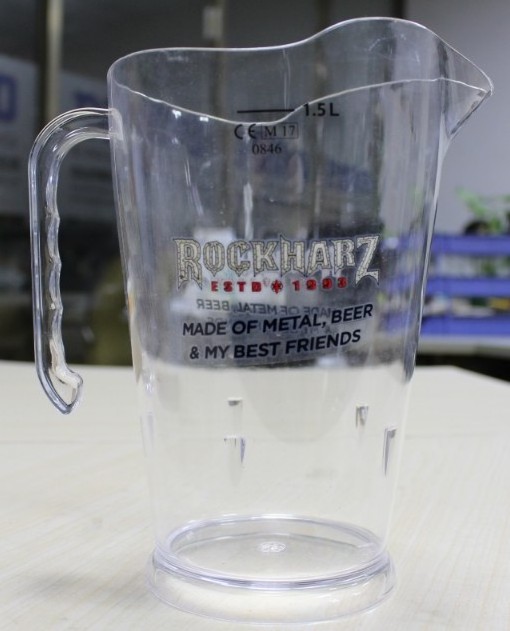 New Arrival Diamond tea kettle 1.5 L pitcher Plastic Drinking Tea Pots & Kettles