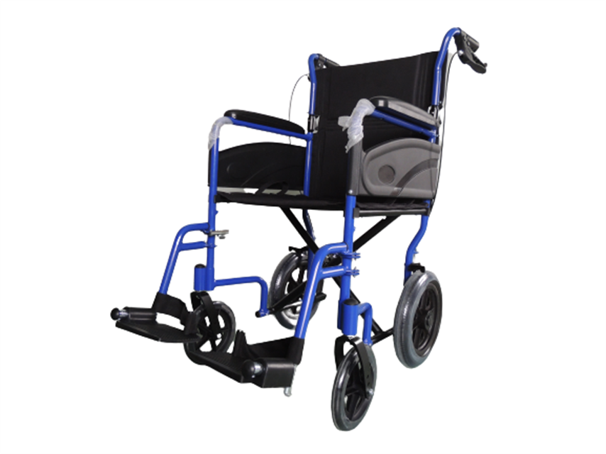 Newly designed lightweight wheelchair for the disabled suitable for the elderly with small tire wheeled transport wheelchair